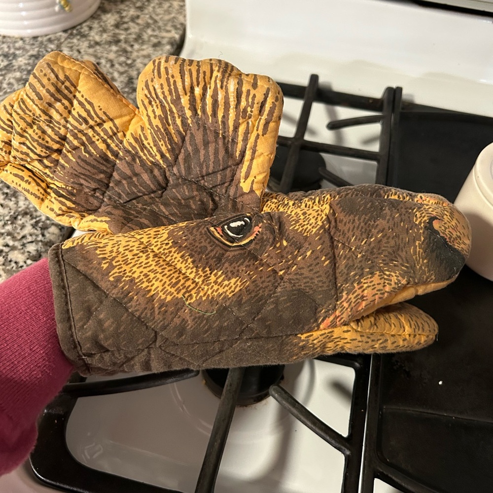 Vintage Moose Pot holder